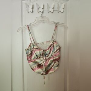 Pacsun L.A. Hearts Corset Top